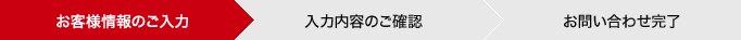 お客様情報のご入力